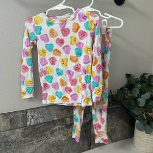 Little Pajama Co. Candy Heart Pajamas